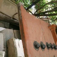 دروازه چوب گردو قدیمی|کلکسیون اشیاء عتیقه|سنندج, |دیوار