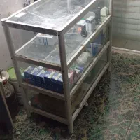 قوطی ۲×۲ آهن ویترین قفسه فلزی و پیچ و مهره ای|عمده‌فروشی|چمران, |دیوار