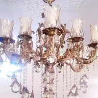 لوستراویز برنزی ۱۲شعله دوبل