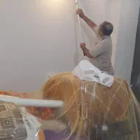 نقاشی ساختمان شبانه روزی|خدمات پیشه و مهارت|رباطکریم, شهرک صنعتی صباشهر|دیوار