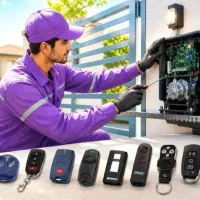 راهبند گیت جک بازویی آرامبند دوربین دزدگیر ریموت
