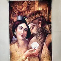 تبدیل عکس شما به تابلو فرش ۱۲۰۰ شانه برای هدیه|تابلو فرش|بندرعباس, |دیوار