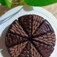 کیک خیس شکلاتی کافه ای