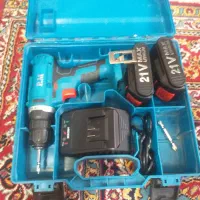 دریل  پیچ گوشتی برقی و شارژی در حد نو