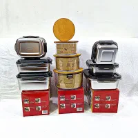 کاسه درب دار استیل
