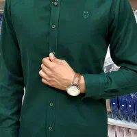 پیراهن کشمیر ساده سپاهان دوخت صنعتی