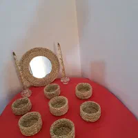 هفت سین حصیری فقط ۳۵۰ آینه حصیری۲۳۰