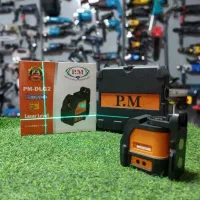 تراز لیزری نور سبز دو خط PM