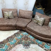 مبل راحتی نیم ست و میزتلویزیون در حد نو|مبلمان خانگی و میز عسلی|پاکدشت, پاکدشت (مامازند)|دیوار