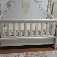 تخت کودک و نوجوان با تشک رویال در حد نو|تخت و سرویس خواب|گلستان (تهران), |دیوار