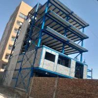 ساخت ونصب سازهای اسکلت فلزی