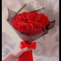 گل رز روبانی