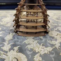 لوستر چوبی ۲ عدد سالم