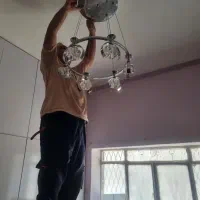 لوستر|لوستر و چراغ آویز|کرمانشاه, |دیوار