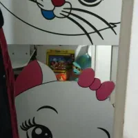 تخت دونفره تا نوجوان بسیارشیک سه ماه کارکرده