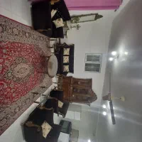 مبل شیک پارچه ای مخمل ۷ نفره در حد نو با میز وسط|مبلمان خانگی و میز عسلی|بهشهر, |دیوار