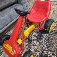 ماشین  آهنی بزرگ پدالی