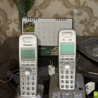 تلفن بیسیم ۲ تایی با منشی تلفن پاناسونیک