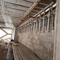 لوله کشی گاز و آتش نشانی کلی وجزعی|خدمات پیشه و مهارت|پرند, فاز ۱|دیوار