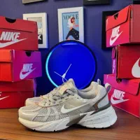 کتونی نایک v2k مردانه مشکی کرم سورمه ای Nike ست