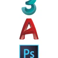 آموزش 3dsmax، اتوکد و فتوشاپ