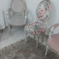 ست مبل ۹نفره استیل کلاسیک ومیزناهارخوری ۶نفره|مبلمان خانگی و میز عسلی|آباده, |دیوار