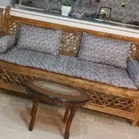 مبل سنتی چوبی