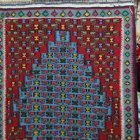 گلیم دست بافت|گلیم، جاجیم، گبه|قروه, |دیوار