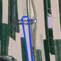 زمین برجاده اصلی میانراهان.سنقر