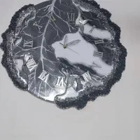 ساعت رزین سایزبزرگ|ساعت دیواری و تزئینی|مشهد, خواجه ربیع|دیوار