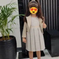 پیراهن و کت چرم دخترانه