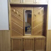 جالباسی و کمد دیواری تمام چوب