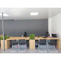 میز طول ۱۹۰ در ۸۰ طراحی شکیل ۲ عدد|مبلمان اداری|شیراز, ستارخان|دیوار