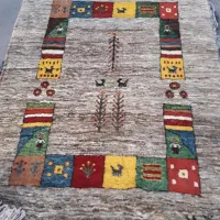 فروش فرش گعبه قالیچه  رنگ گیاهی