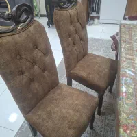 ۶ عدد صندلی غذا خوری تمیز