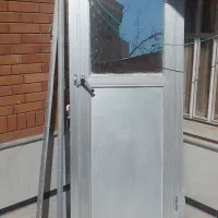 فروش درب حمام آلومینیوم درب فیبری