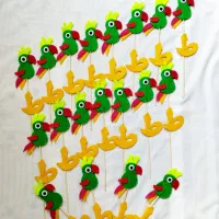 گیفت نشانه ط مثل طوطی برای کلاس اولی ها/ نمدی