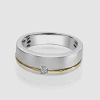 طلا گمشده .حلقه طلای مردانه