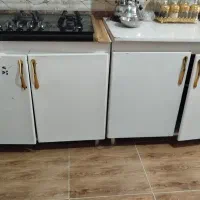 دو عدد کابینت فلزی دو در جنس قدیمی واصلی