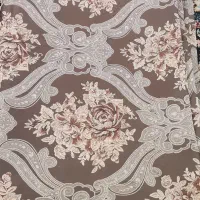 دستک پرده گل برجسته