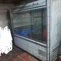 یخچال ایستاده ۲طرف جیگرکی کبابی لبنیاتی سوپرمارکت