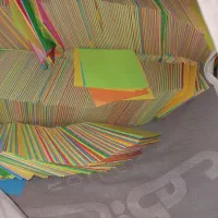 کاغذ رنگی ۹ در ۹ سانت|لوازم التحریر|تهران, ائمه اطهار|دیوار