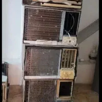 کولر سوخته خرابه اسقاطی دوتیکه پنجره ای