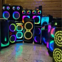 %+اسپیکر باند دو قلو برقی ایستاده باغ و فضای باز