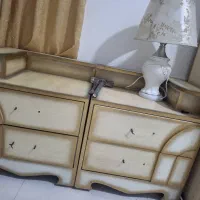 تخت دونفره|تخت و سرویس خواب|چغادک, |دیوار