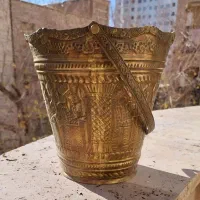 سطل برنجی قدیمی