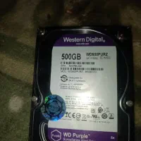هارد بنفش500 گیگ  وسترن اسصل