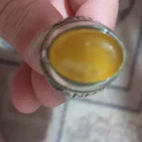 انگشتر عقیق شرف شمس حکاکی شده آماده.. دومی سیترین|جواهرات|شیراز, شهرک گلدشت حافظ‎|دیوار