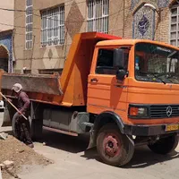 حمل نخاله ناخاله ماسه شن شسته آجر با خاور کمپرسی|خدمات حمل و نقل|شیراز, شریف‌آباد|دیوار