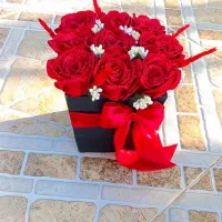 سفارش گل ربانی.باکس، دسته گل، تک شاخه